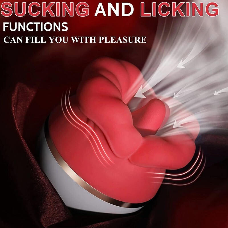 Sucking Vibrator 2in1 Adult Toys Clit Nipple Sucker Licking Sex Toys for Women