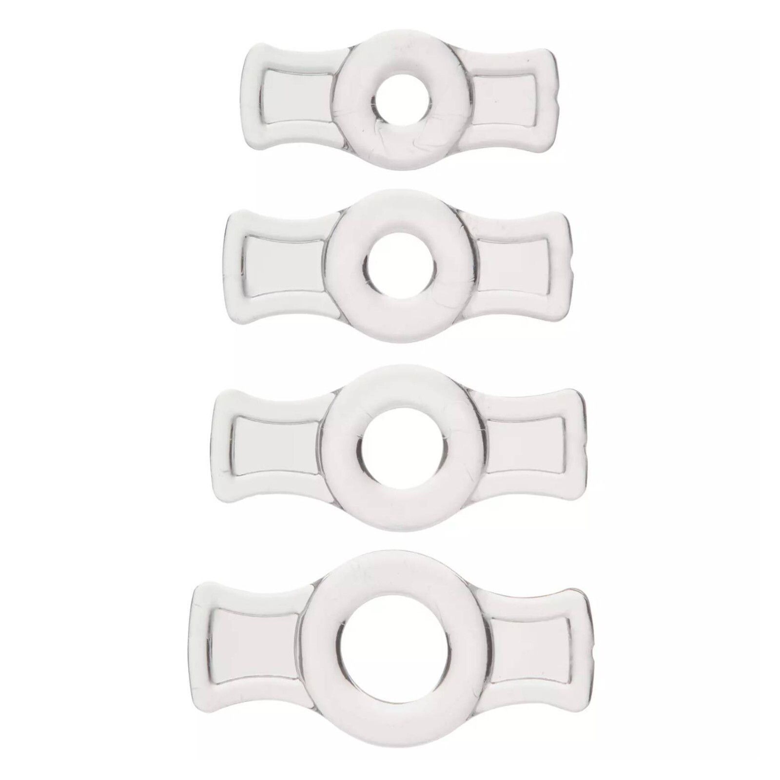 Doc Johnson TitanMen Cock Ring Set – Clear