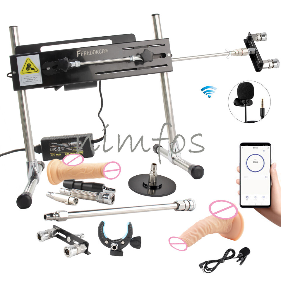Sex Machine Remote APP Adjustable Vac u Lock 30db 120W Sex Machine With Dildo