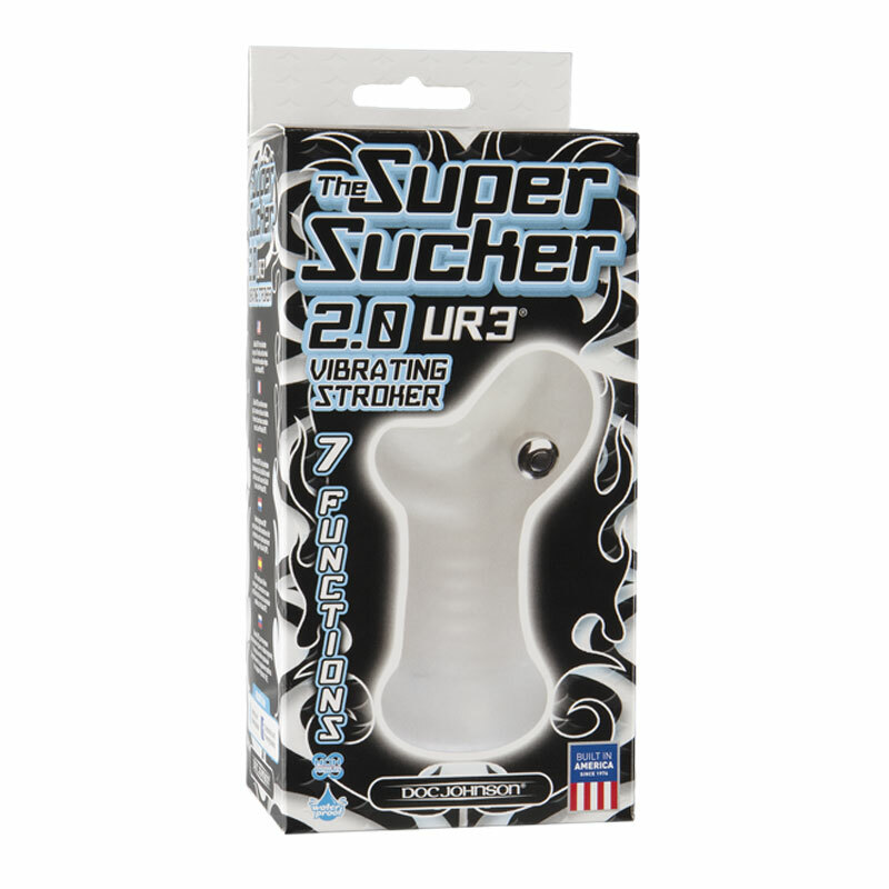 Super Sucker 2.0 UR3 Vibrating Stroker w/ 7 Functions male masturbator Sex Toy