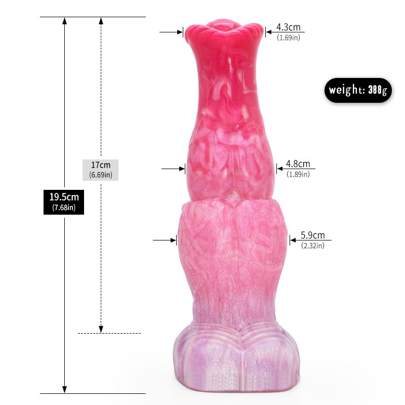 10” Long Liquid Silicone Fantasy Big Dildo Vagina Anal Huge Thick Penis Toys
