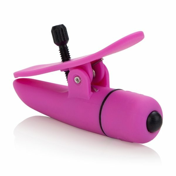 Nipplettes Powerful Vibrating Nipple Clamps Breast Vibe Vibrator Bondage Gear