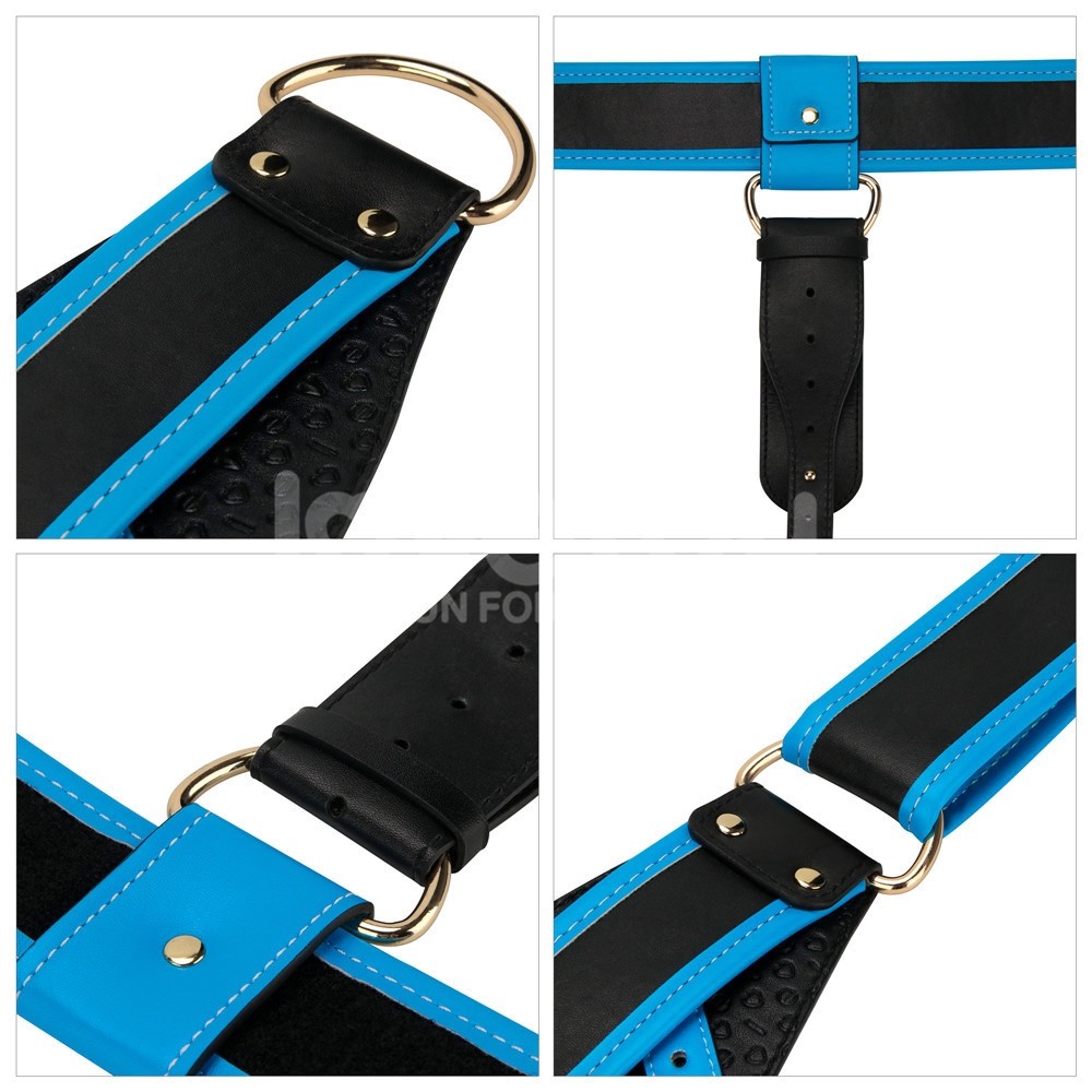 8.5 inch Vibrating Strap On Set with Dildo & PU Leather Harness for Women