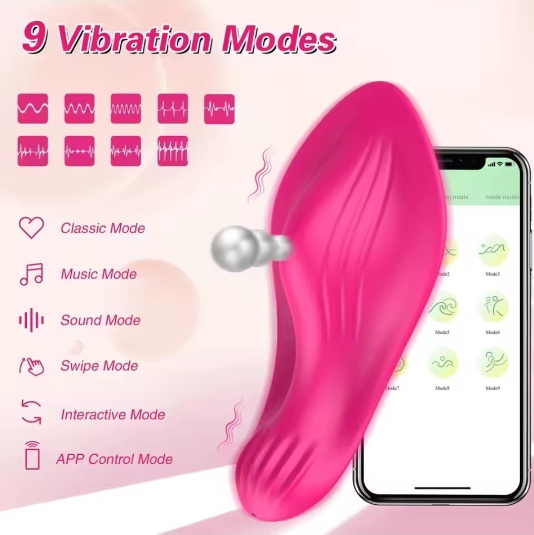 Wearable Clit Vibrater APP Smart Vibrating Remote Panty Vibrator Sex Toys Women