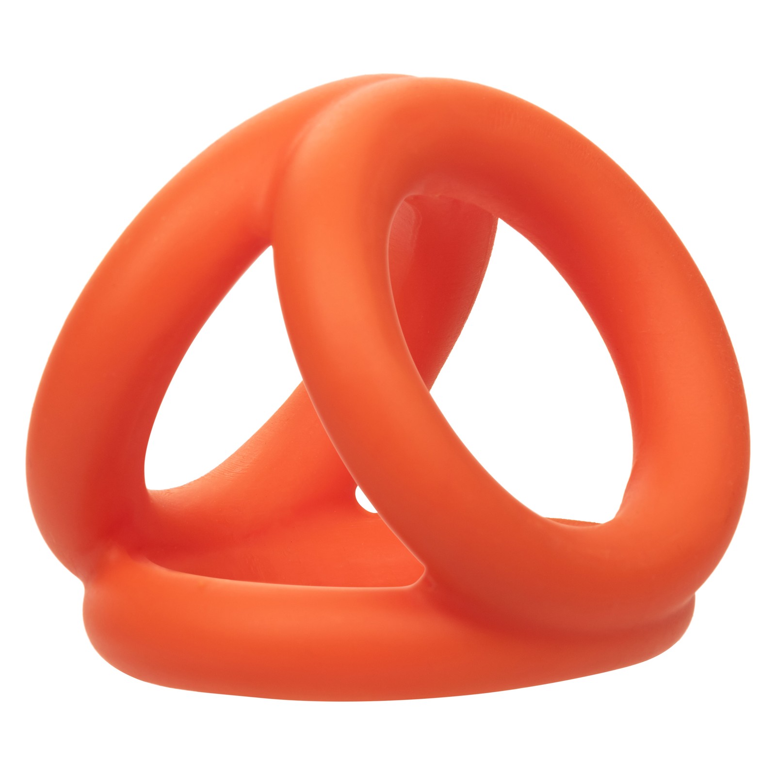 Alpha Liquid Silicone Tri-Ring – Orange Orange
