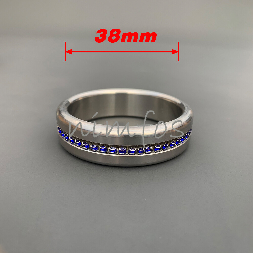 Penis Ring Male Stainless Steel Cock Ring Delay Ejaculation Sex Toys