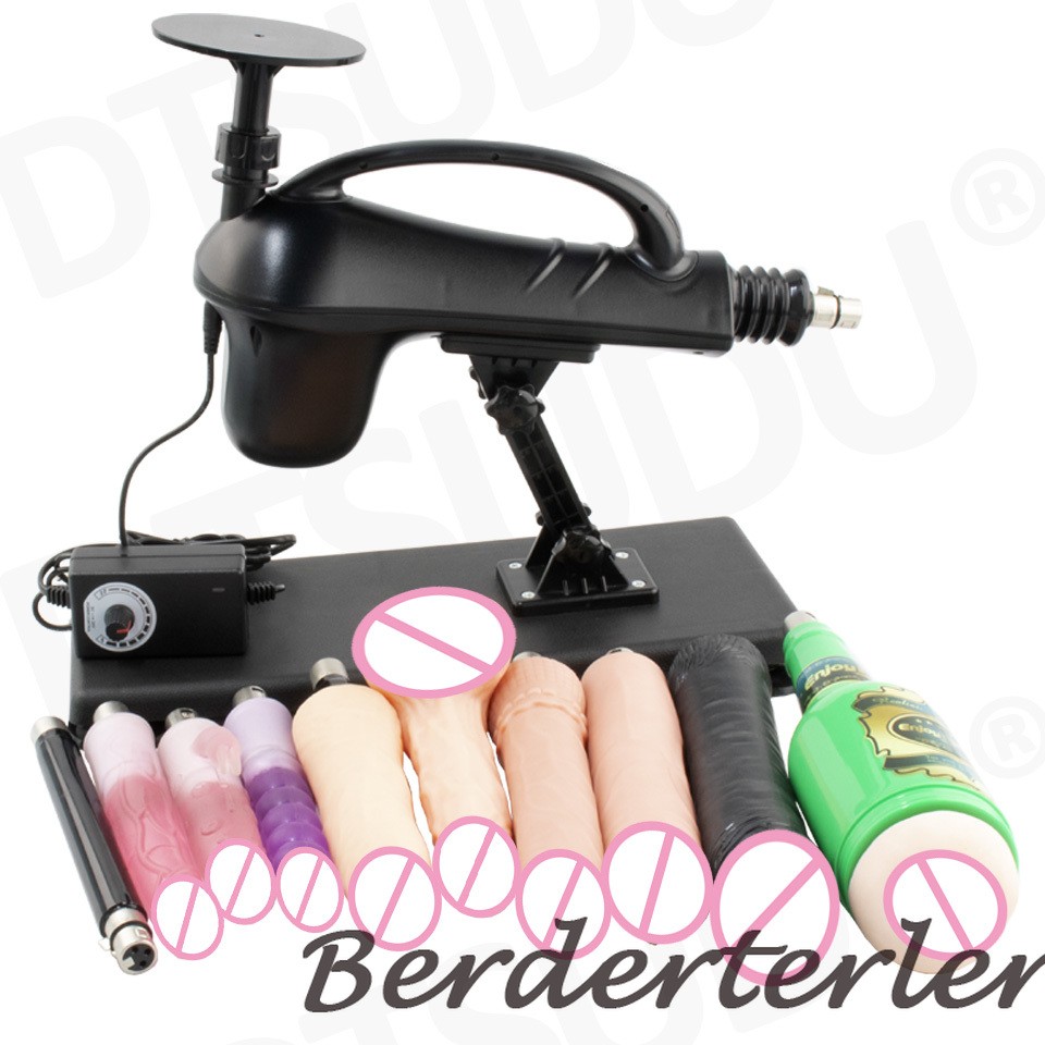 A2SS Sex Machine Adjustable Masturbating Pumping with 3XLR Sex Gun Love Machine