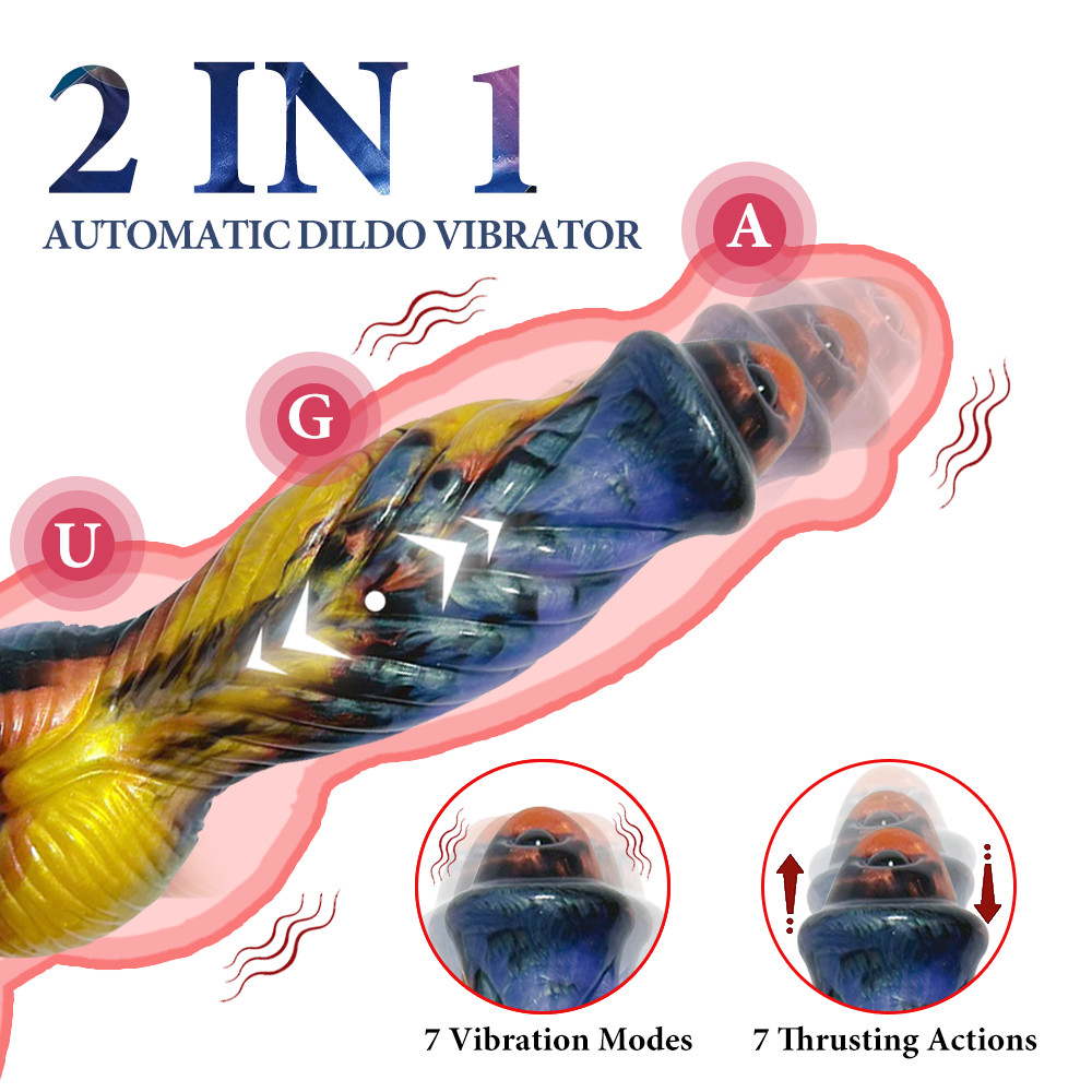 10in Long Thrusting Dildo Big Vibrator Dildo G Spot Sex Toy for Men and Women SM