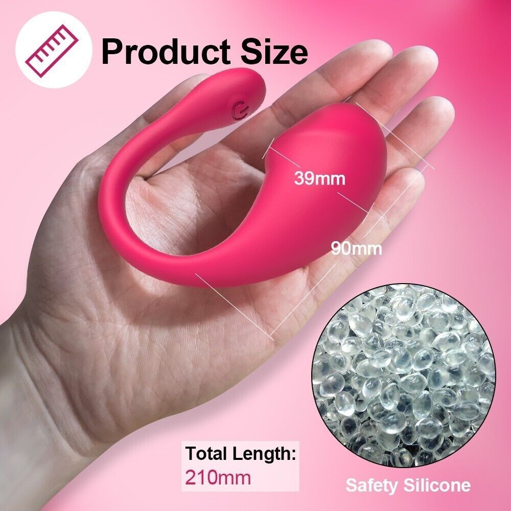 Wearable G-Spot Vibrator-APP Control, Mini Egg Vibrator Sex Toys for Women