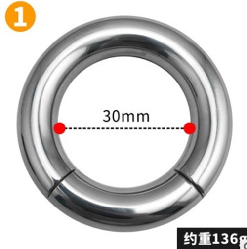 Stainless Steel Metal Silver Cock Ring For Men Penis Ring Erection Enhancer Sex