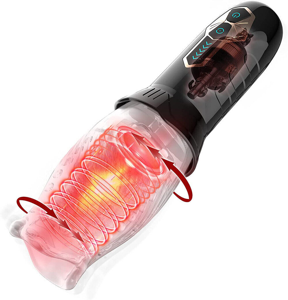 For Men Male Automatic Rotating HandsFree Male Masturbators Cup Stroker Sex Toy