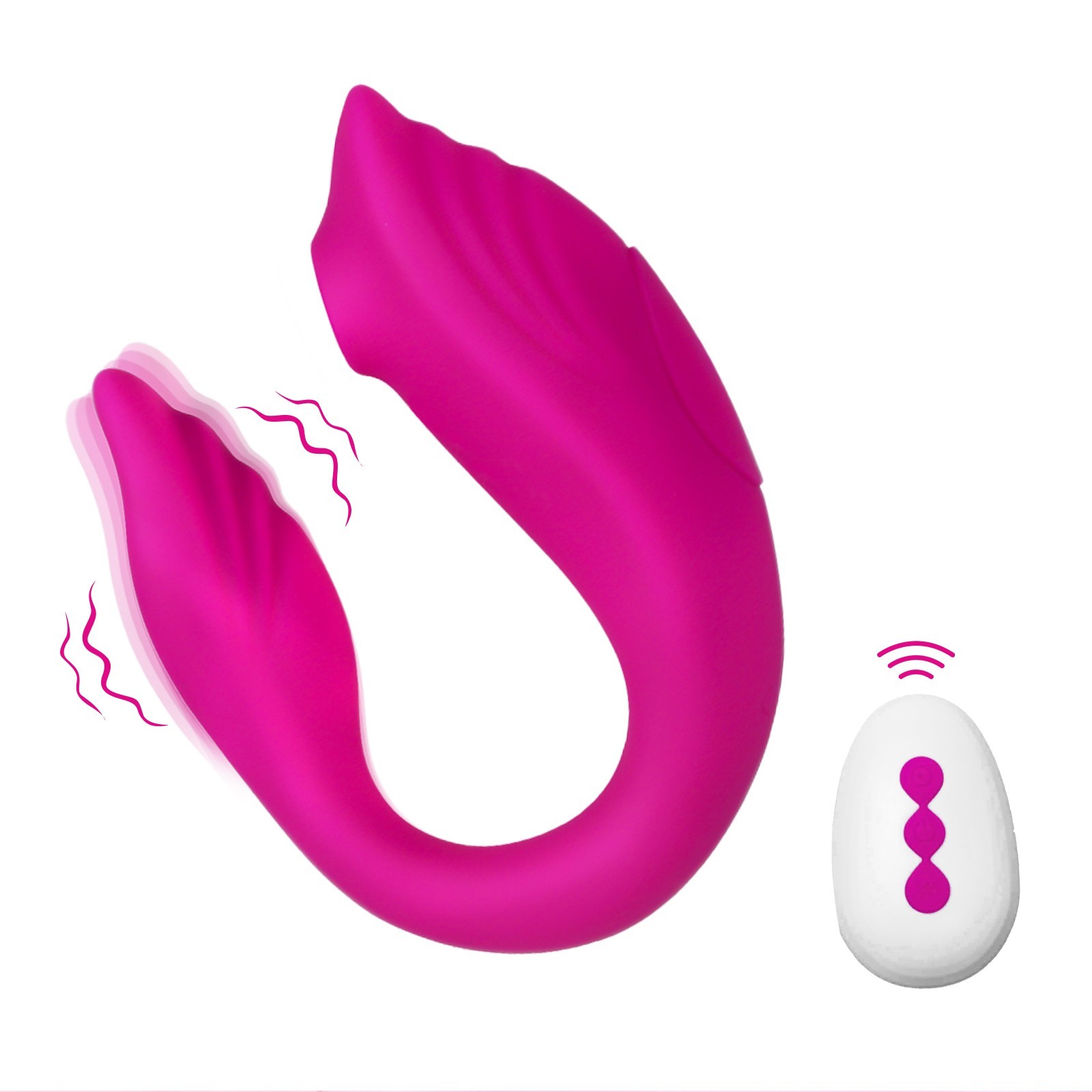 Wearable G-Spot Clit Vibrator Dildo Panty Sucking Massager Sex Toys For Women