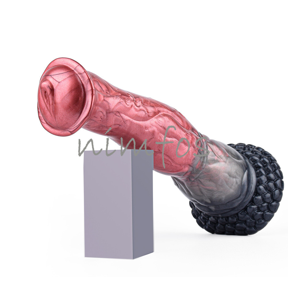 HUGE STRONG Silicone Realistic Dildo Skin Feeling Penis Dick Suction Sex Toy