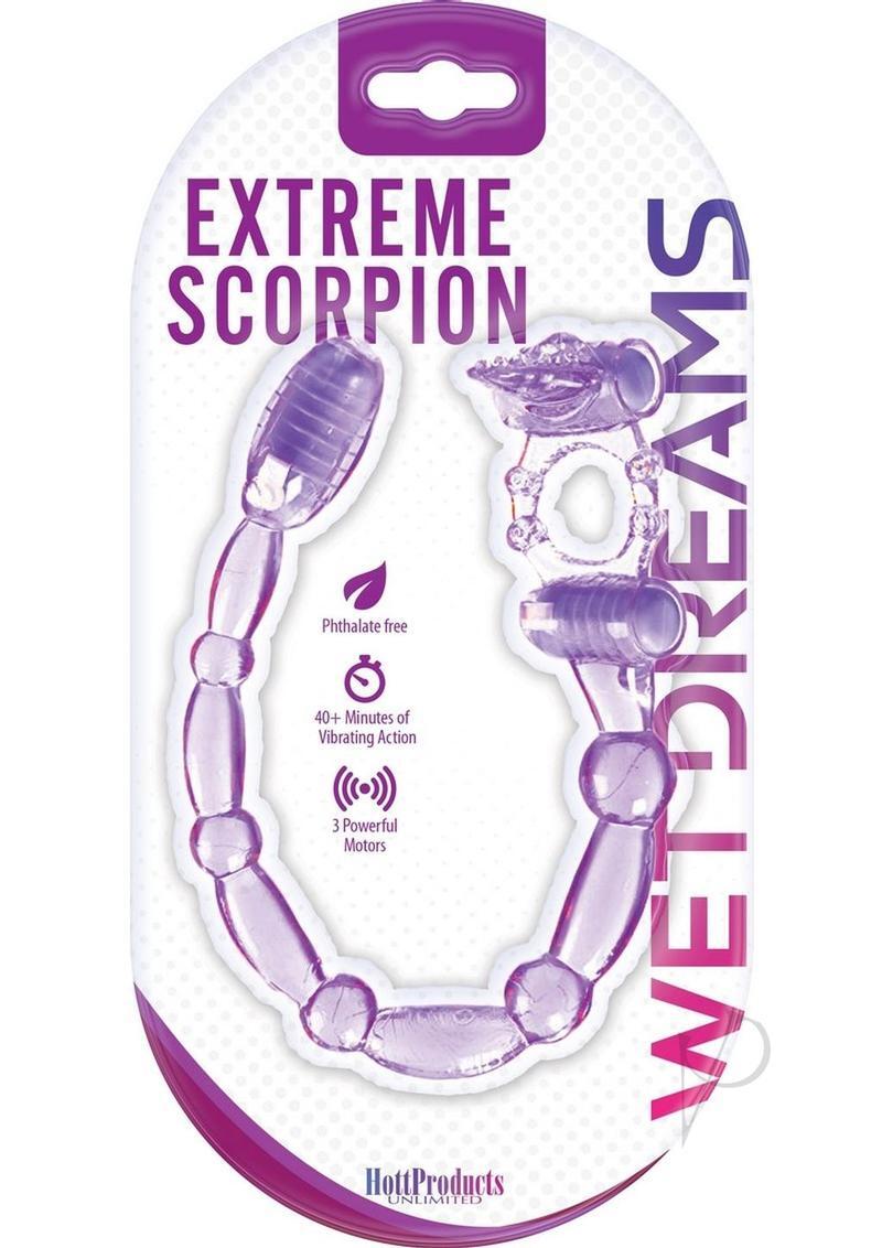 Beaded Anal Stimulator Butt Plug with Tongue Vibrator Penis Ring Powerful Vibe