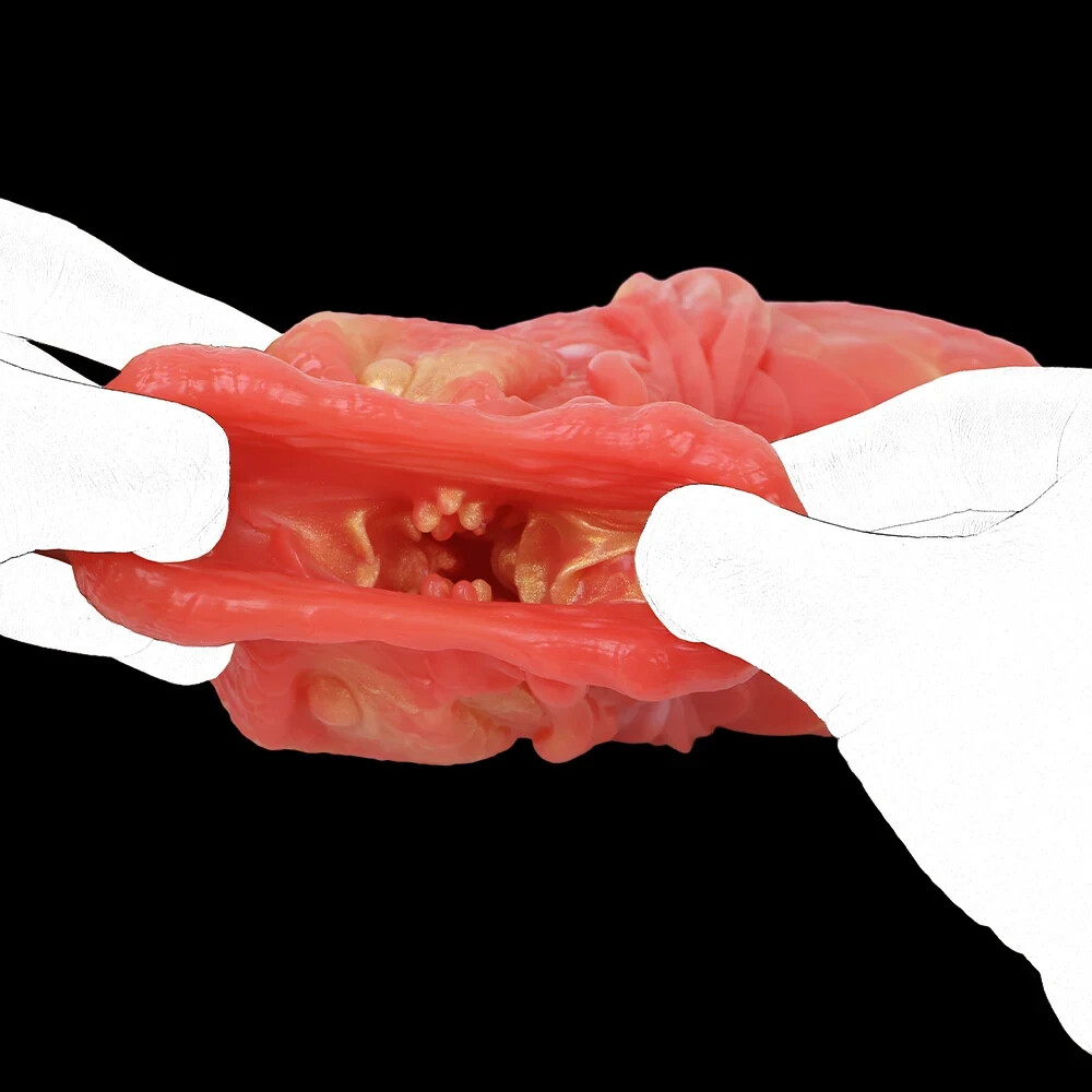 Silicone Alien Stroker Fantasy Single Channel Masturbator Unique Adult Sex Toys