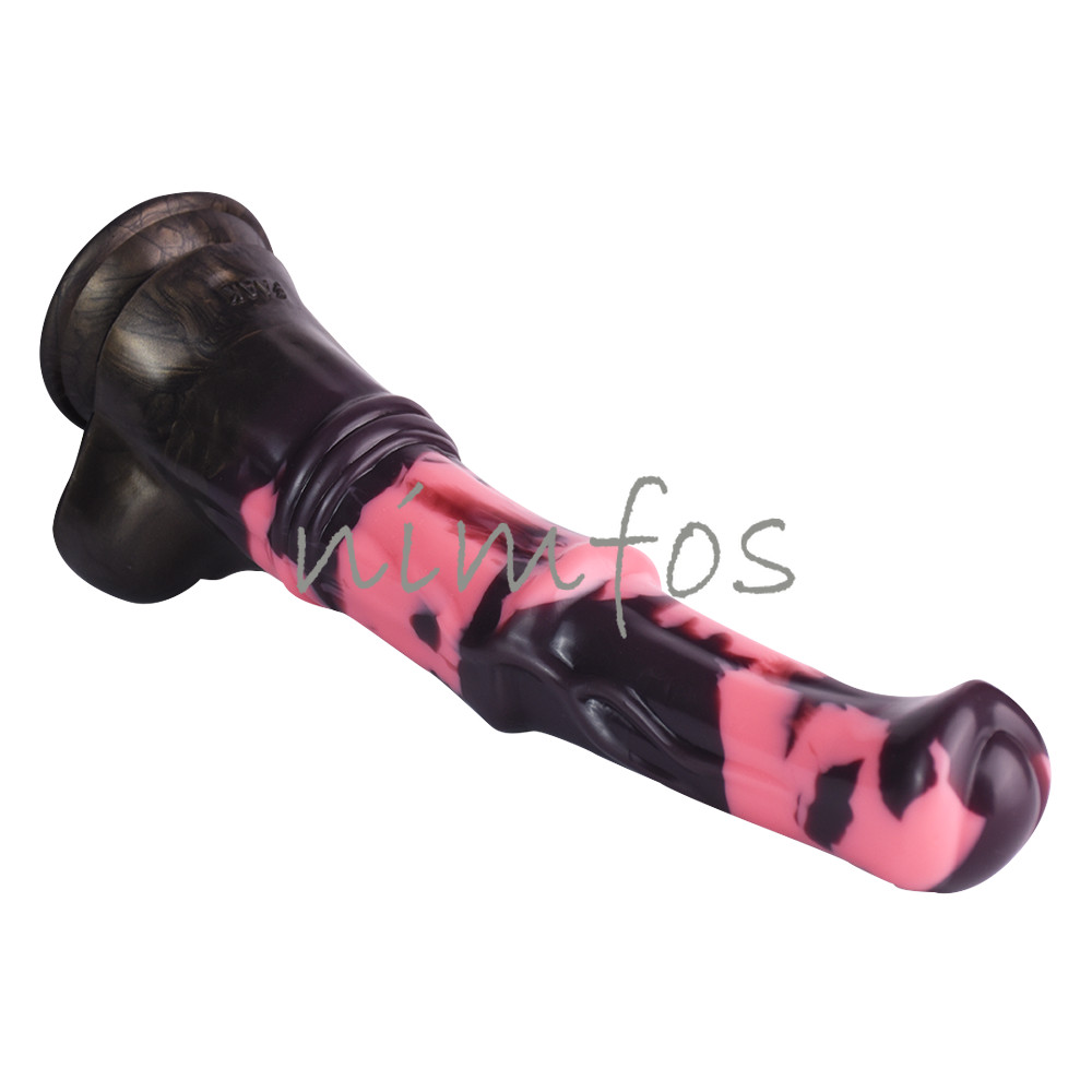 Realistic Silicone Anal Plug with Strong Sucker Unisex Massage Orgasmic Adult