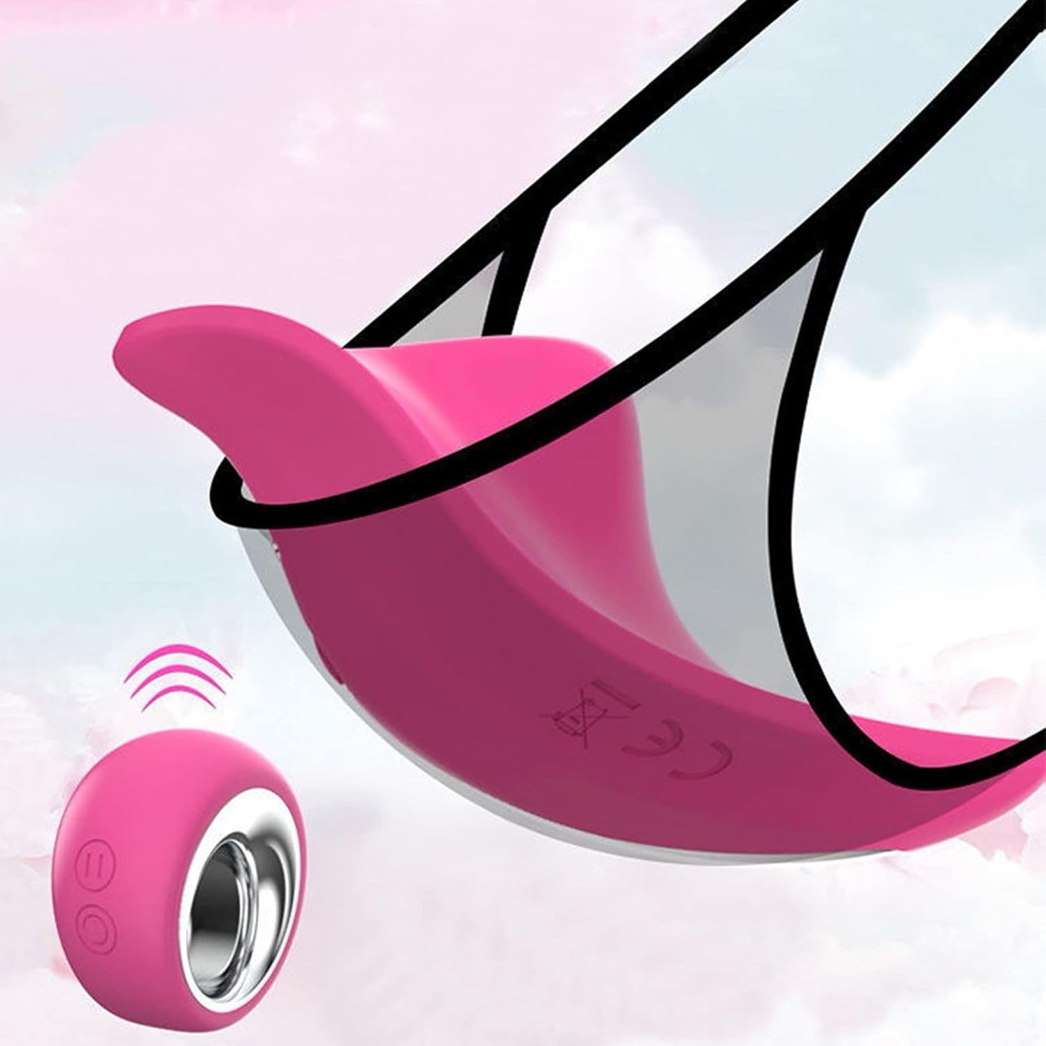 Remote Control Panty Massager – Quiet Wearable Vibrate for Couples Play REMOTE
