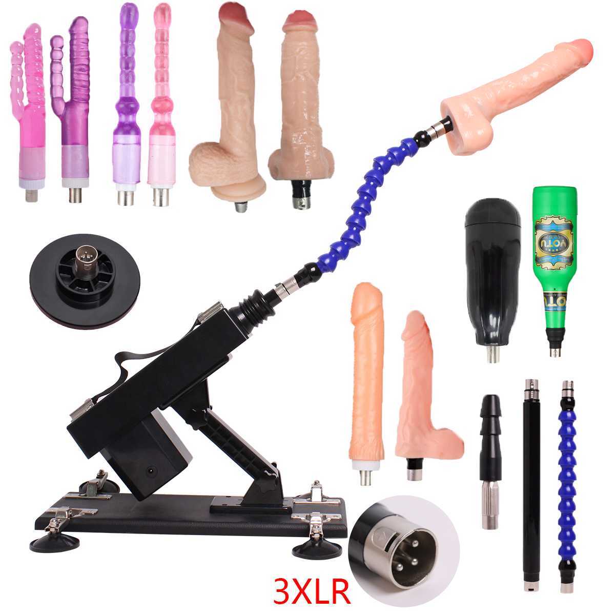 Electric Women Sex Machine Toy Fucking-Love-Automatic Masturbation Attachments