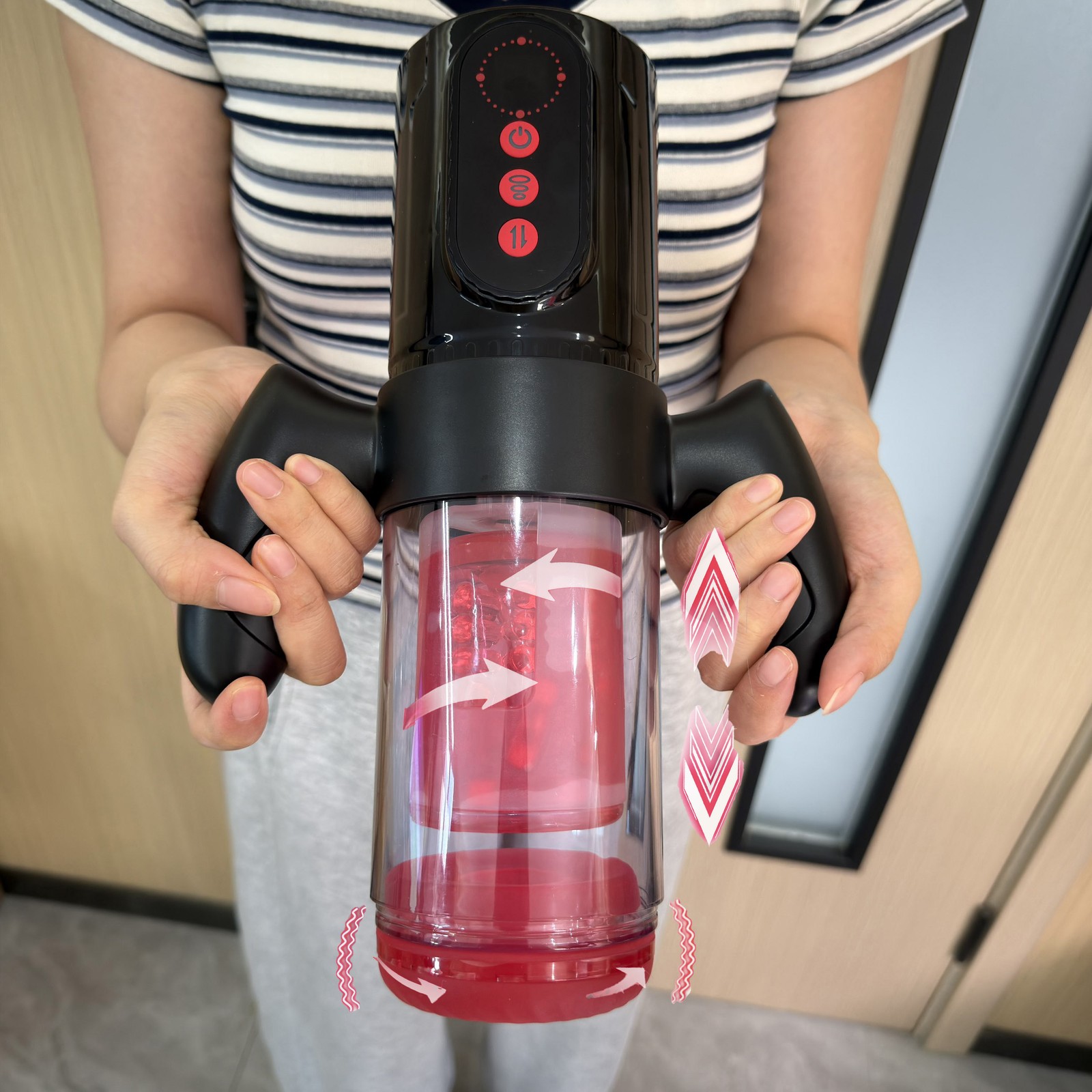 Men Masturbators Automatic Handsfree Stroker Cup Sex Toy Penis Masterbater Adult
