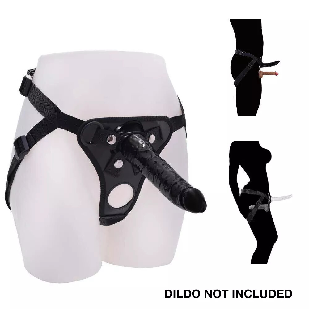 Beginners Double Penetration Strap On Harness with 2 Silicone O-Rings