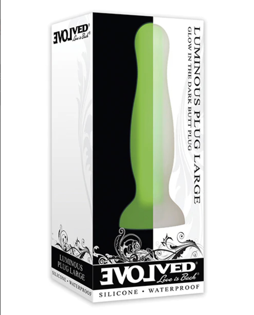 Evolved Luminous Plug Large – Green