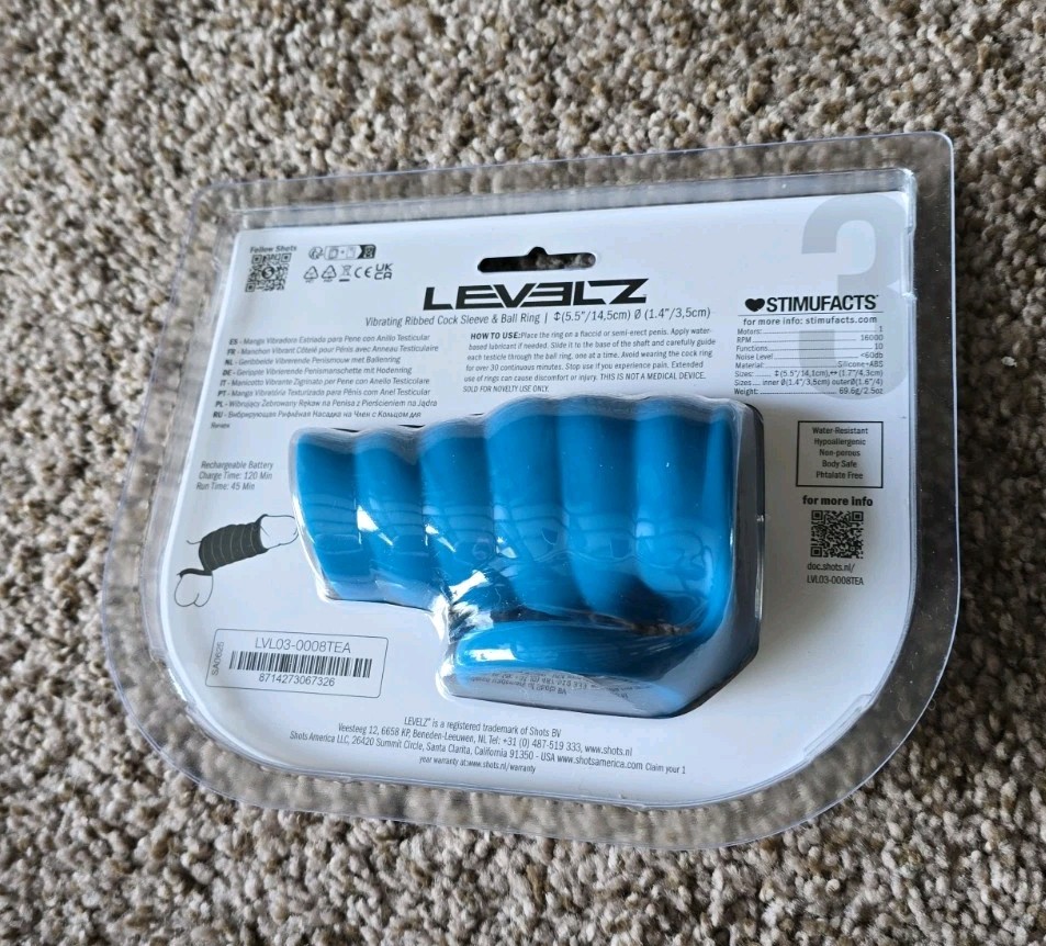 LEVELZ Cock Ring Training 1 2 3 Anal Probe Loop 3pc Lot NEW