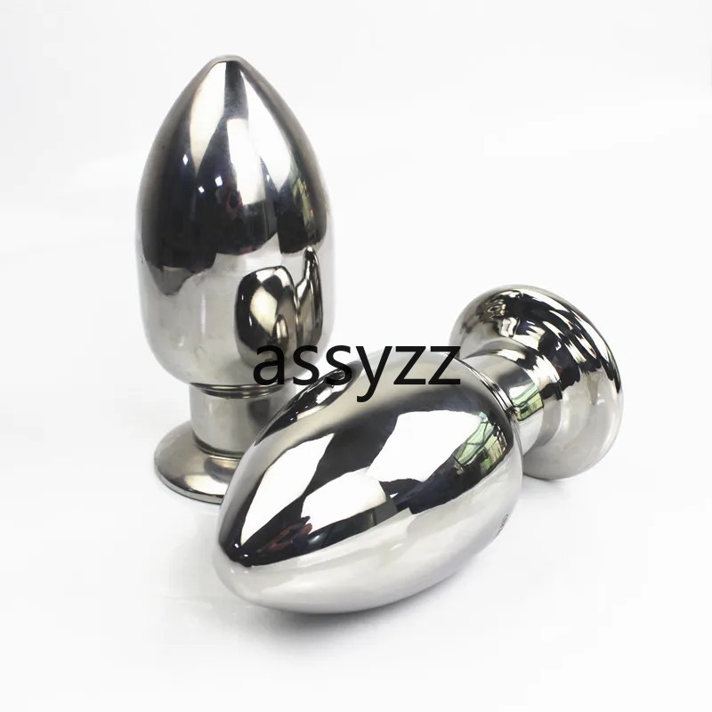15 Sizes Stainless Steel Anal Dildo Butt Balll Plug Anus Dilator Anal Sex Toys