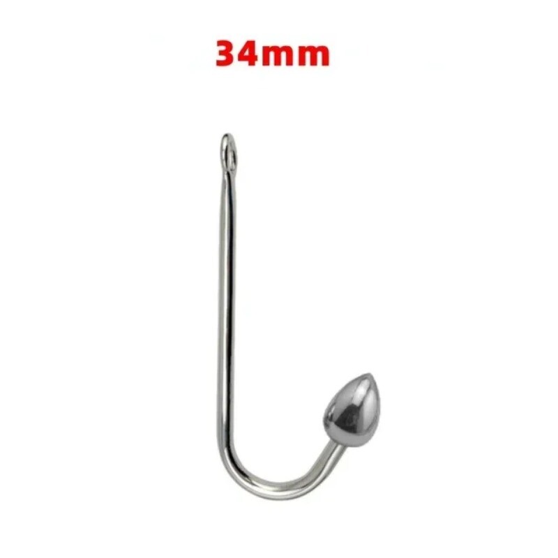 Anal Hook Sex Toys Reusable Balls Stainless Steel Butt Plug Sex Bandage New Male