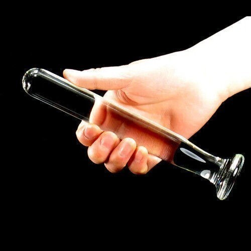 200*25mm Woman Dildos Anal Butt Plug Glass Anal Dildo Penis Toys