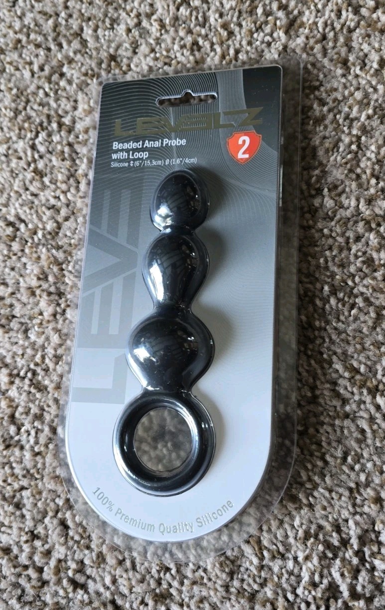 LEVELZ Cock Ring Training 1 2 3 Anal Probe Loop 3pc Lot NEW