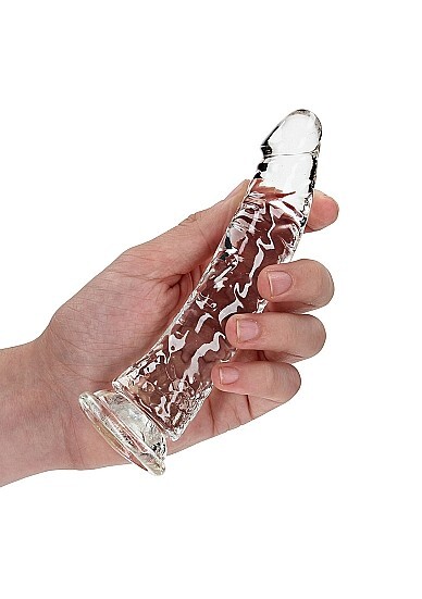 Rearock Ultimately Pleasurable Slim Dildo 6 inches Transparent Clear, New