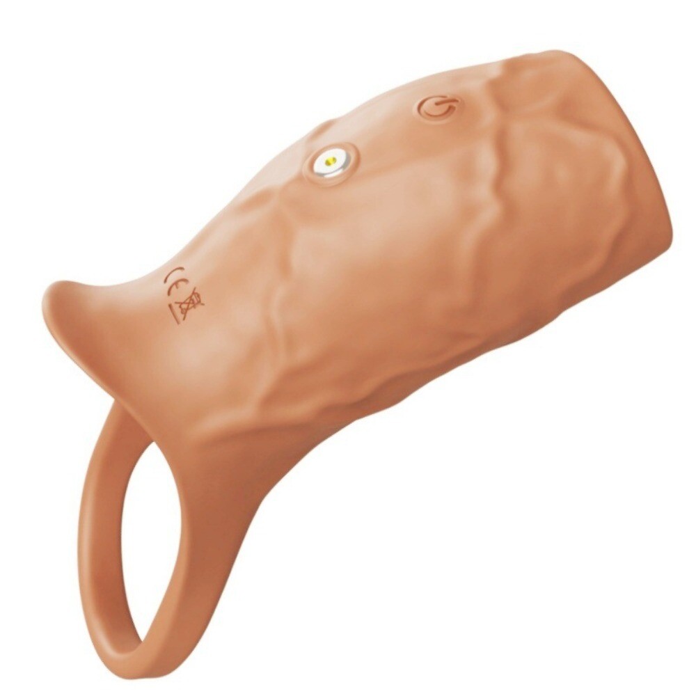 Delay Ejaculation Training Penis Sleeve Couples Flirting G-Spot Cock Stimulator
