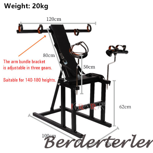 Adult Supplies Sex Chair Position BDSM Bondage Gear Arm Spreader Bar SM Tools