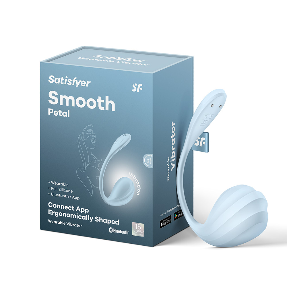 Satisfyer Smooth Petal Connect App | 11 cm | G-spot vibrator | Portable vibrator