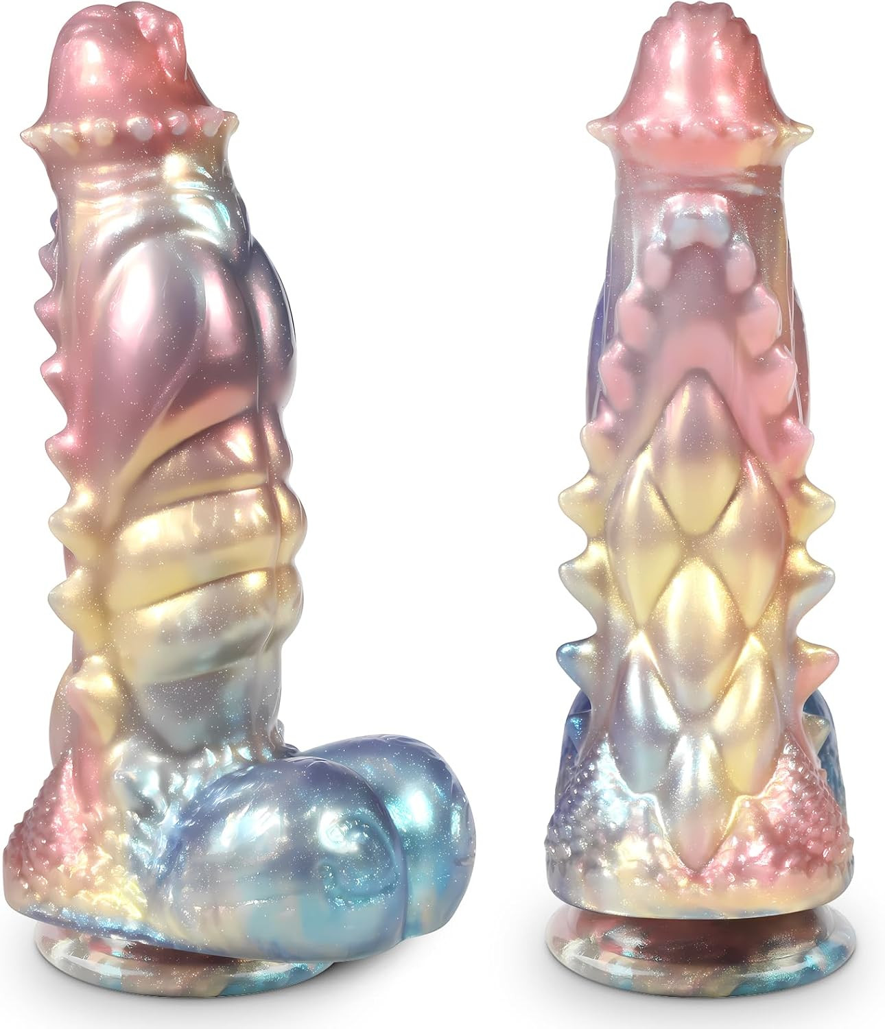 Monster Dragon Dildo Huge Thick Dildo – 2.91LB Big Fantasy Anal Dildo with Stro