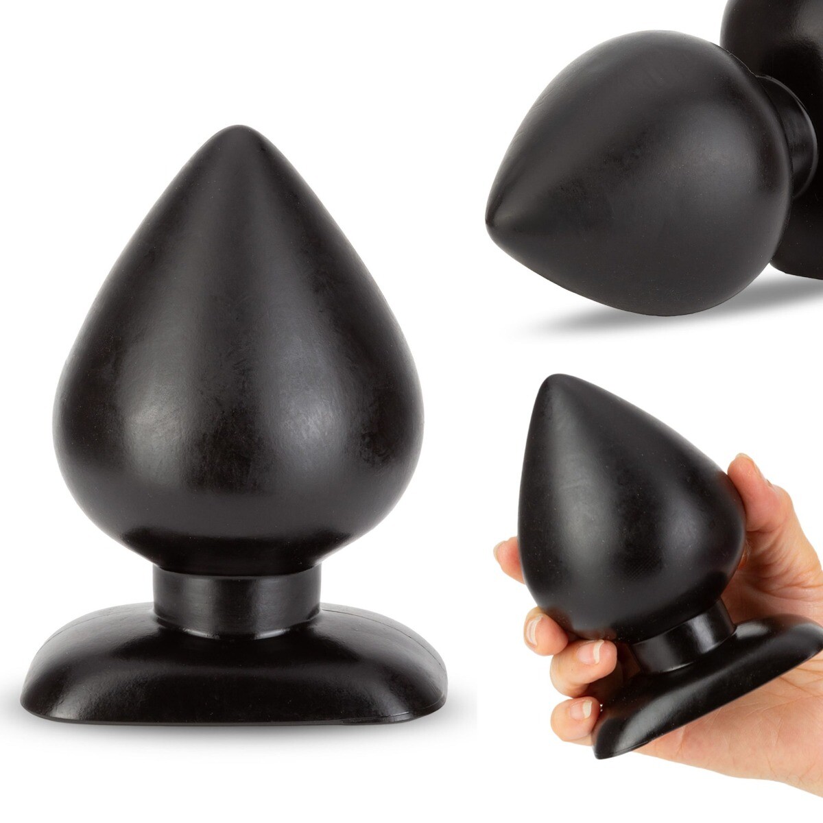 4.85″ Classic Smooth Extra Wide Thick Butt Plug Anal Stretching Dildo Probe