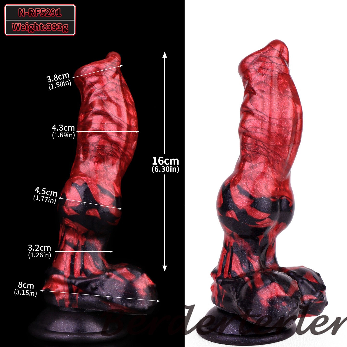 Large Fantasy Dildo AnalPlug Penis with Sucker Female Vagina Masturbator