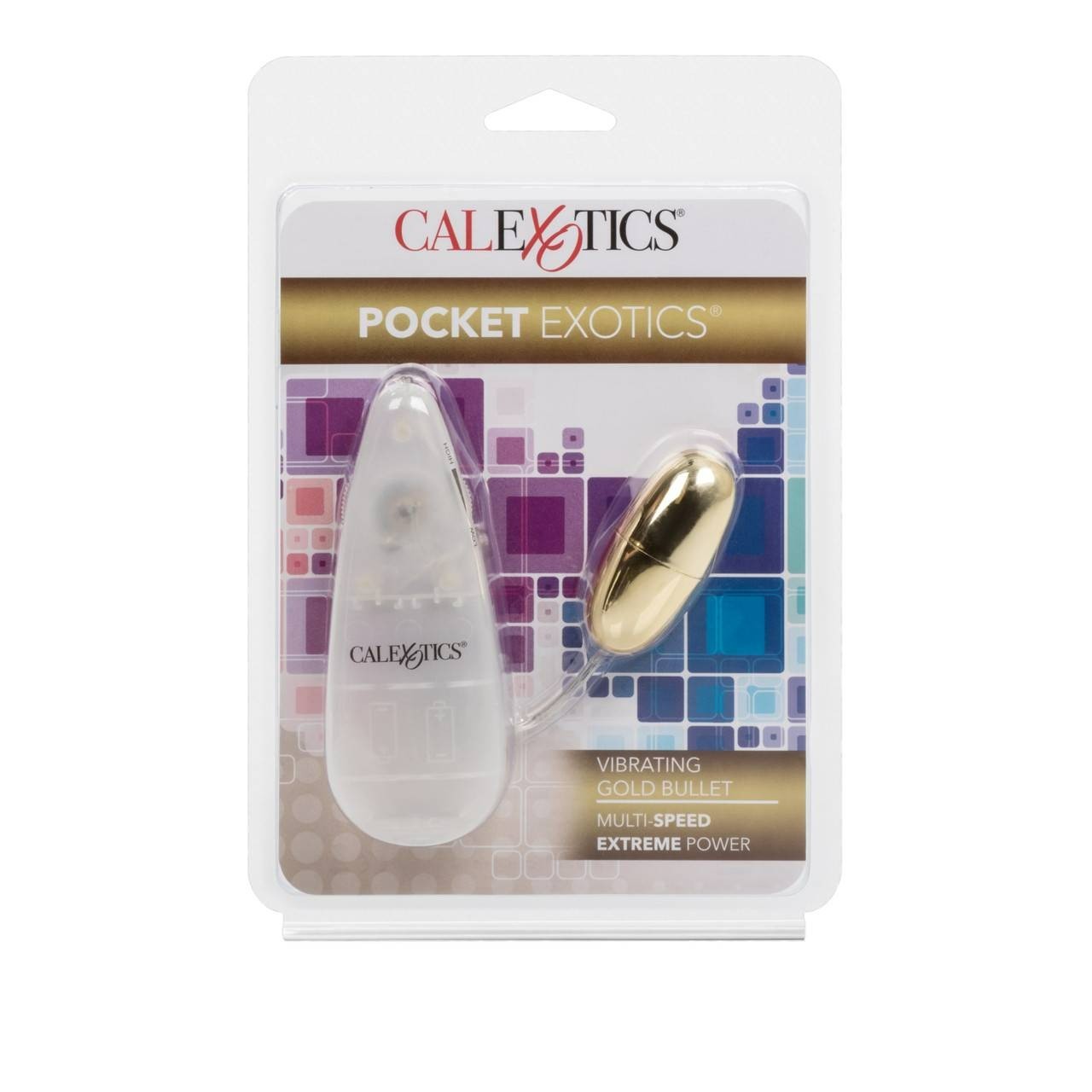 Cal Exotics Pocket Exotics Passion Bullet Vibrating Gold Bullet