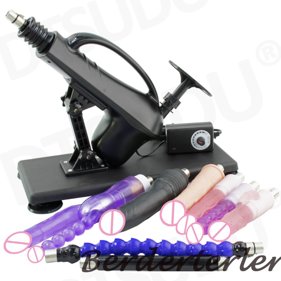 A2SS Sex Machine Adjustable Masturbating Pumping with 3XLR Sex Gun Love Machine