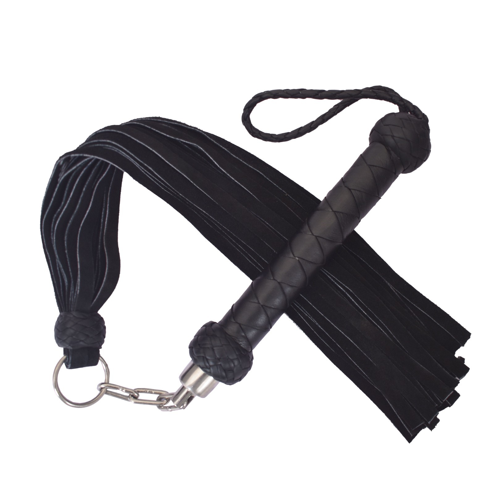 BDSM Genuine Cowhide Thick Leather Flogger 25 Tails Heavy & Thuddy