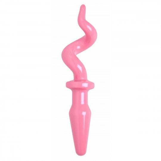 Squeal Like A Pig Anal Plug Pink Pet Butt Ass Play TPE Piggy Hog Tailz Piglet NR
