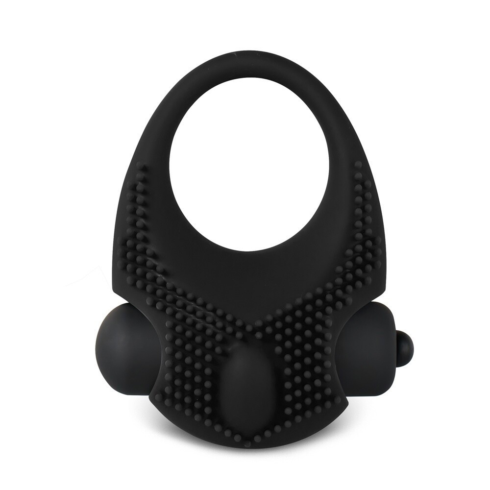 Silicone Vibrating Cock Ring Stay Hard Penis Enhancer Sex Toy for Men
