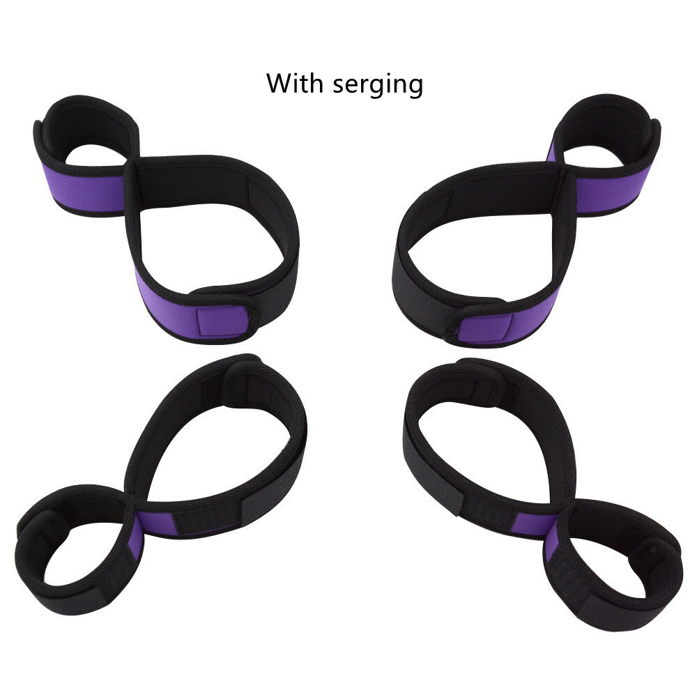 B D S M Women Sex-Toy Leg Cuffs Hand Wrist Ankle Bondage Restraint Shackle Gear