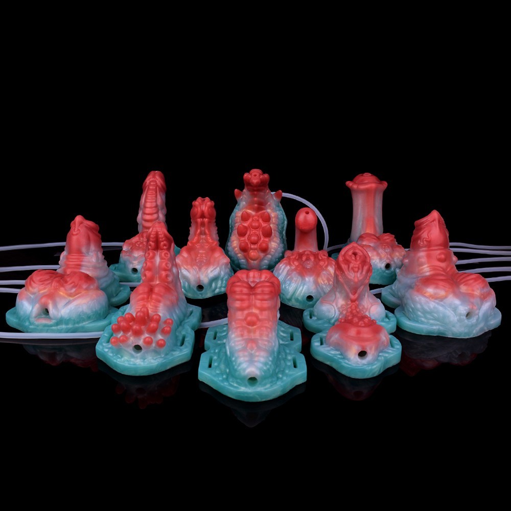 Realistic Textured Foreplay Fantasy Squirting Silicone Sex Grinder Dildo Women