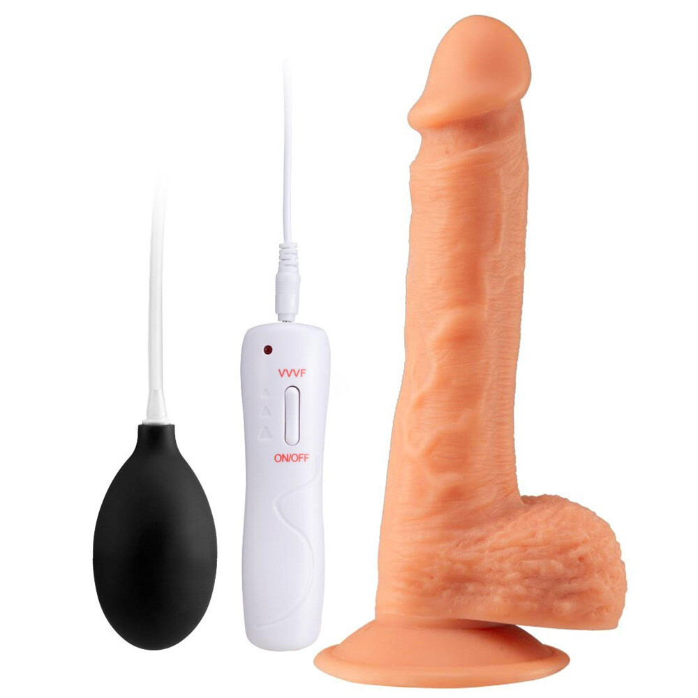 Realistic Dildos Vibrators & Squirting Cum Ejaculating Penis w/ Suction Cup