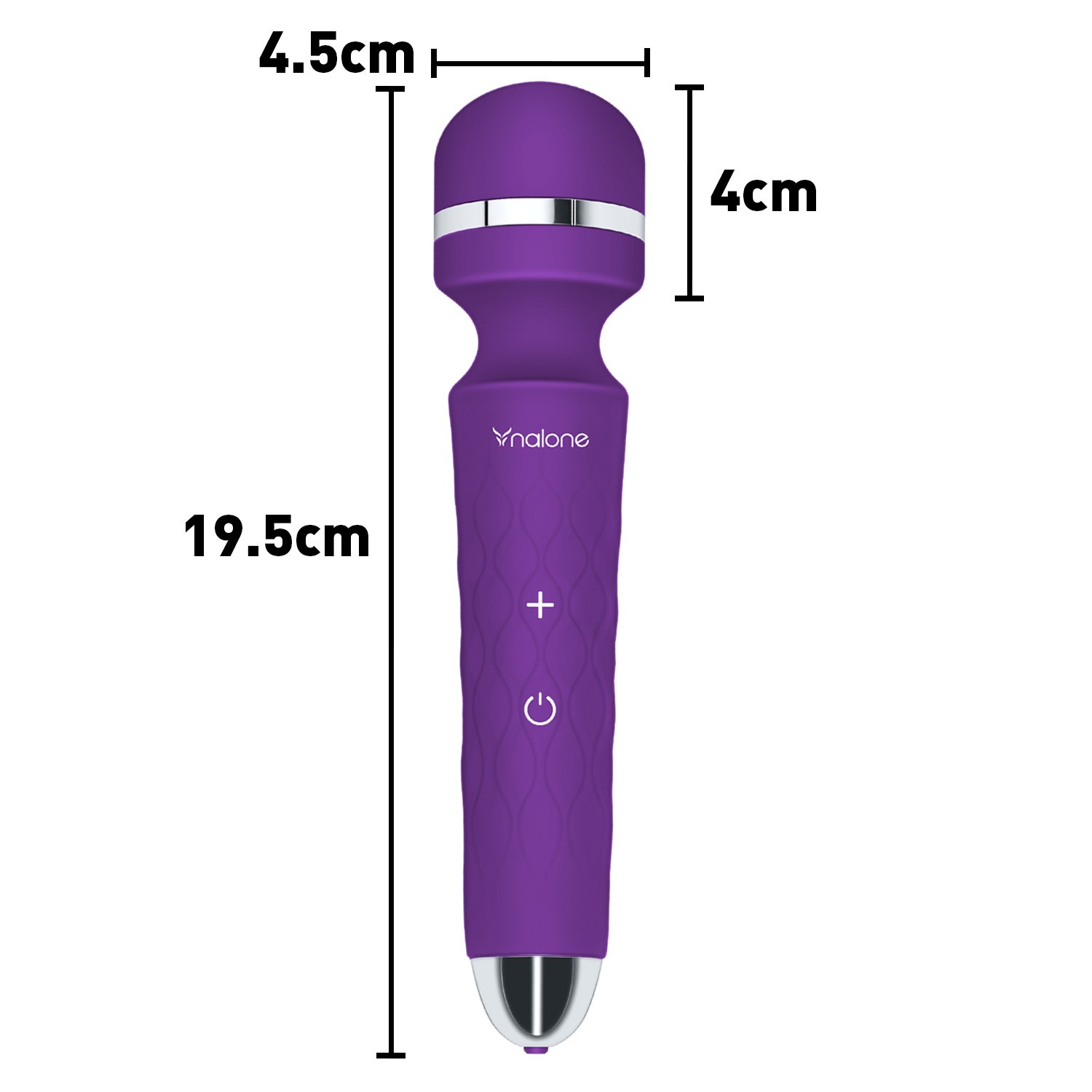 7 Modes Handheld Massager, Personal Massager with Powerful Vibration – purple