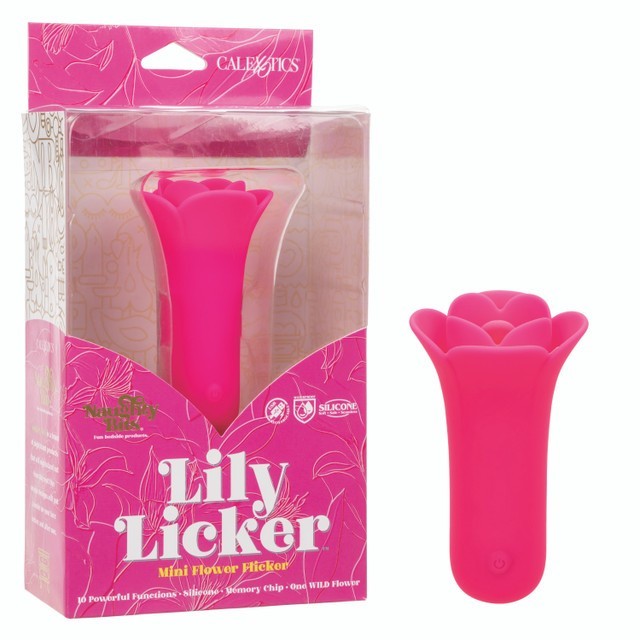 California Exotic Calexotics Naughty Bits Lily Licker Mini Flower Flicker, New