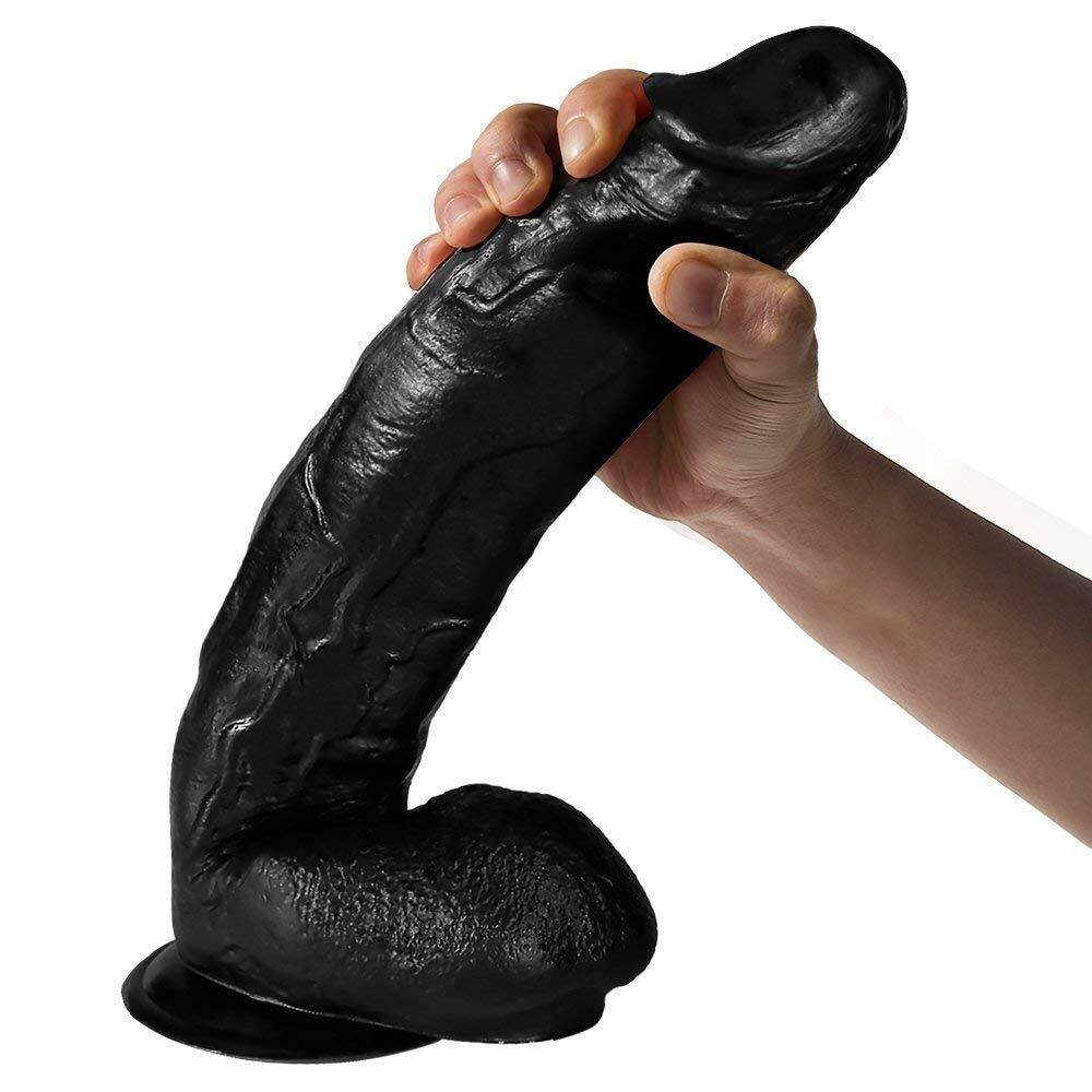 sex Extra Huge Vibrating Dildo Big Dick STRONG Suction Cup Women Masturbator Toy