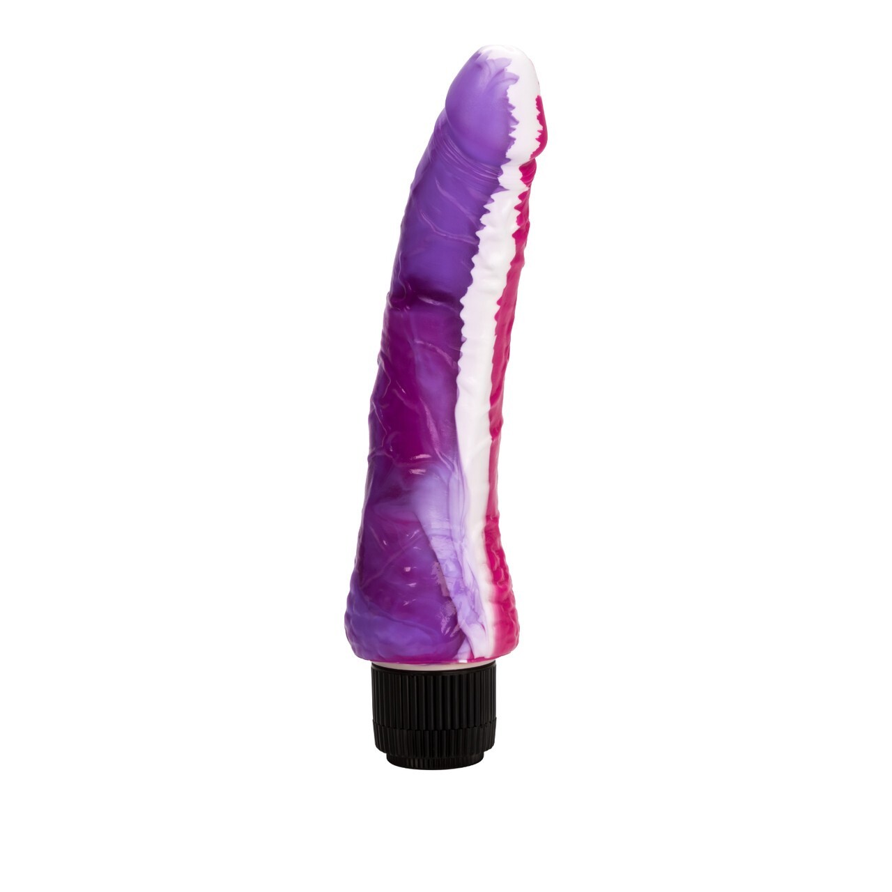 California Exotic Calexotics Funky Jelly Vibe 7.5 inches Dong Pink Purple, New