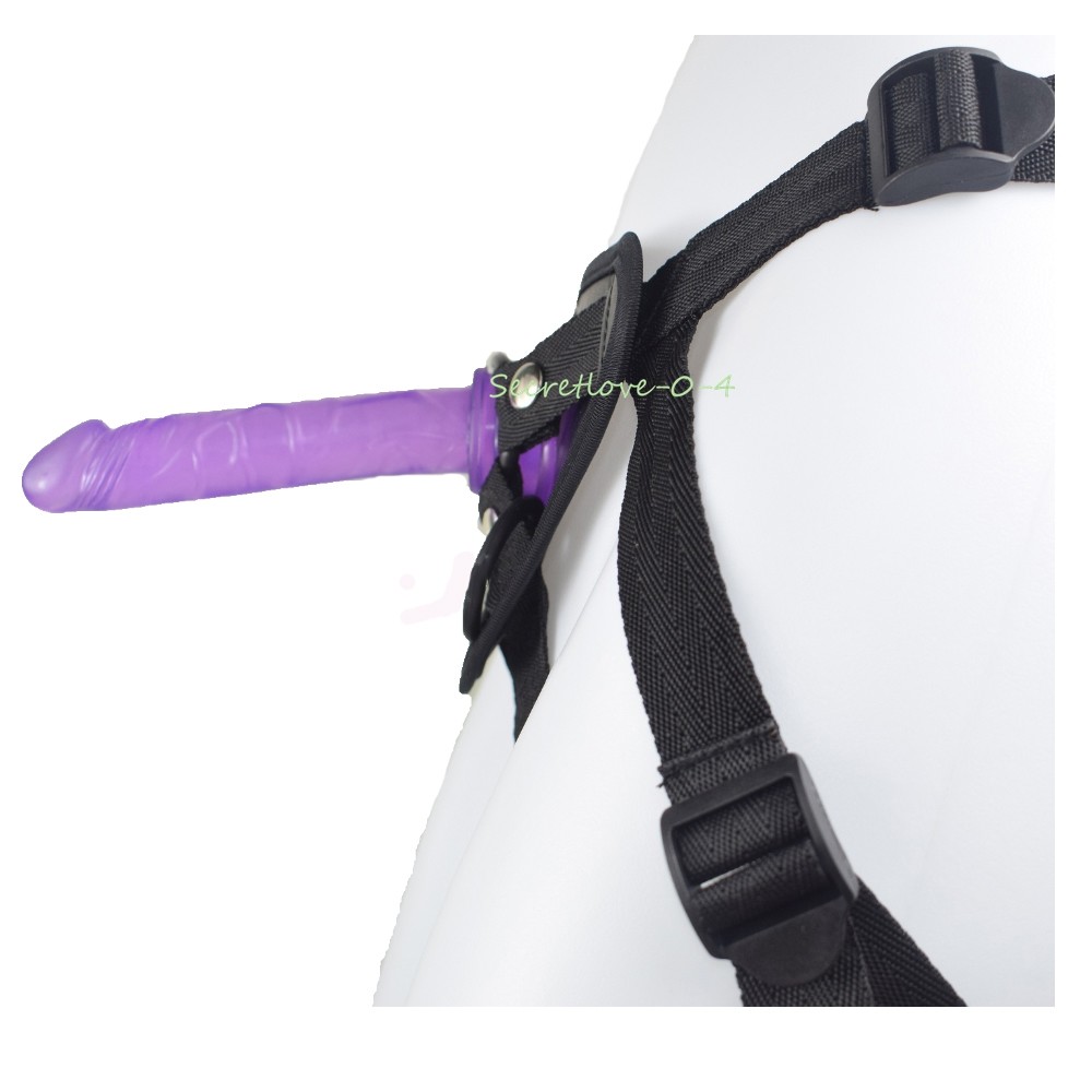 Double Penetration Strap On Harness Dildo Dong Pegging Sex Toys for Couple